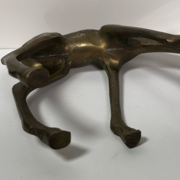Vintage decorative brass deer 🦌 figurine - Picture 8 of 15